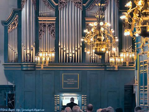 Organo Cahman della Kristine kyrka a Falun