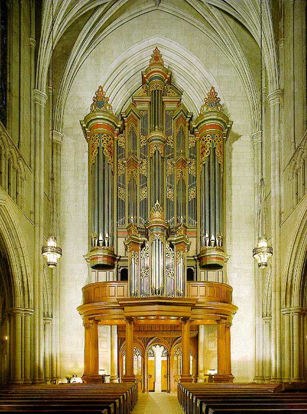 Flentrop Organ, Duke Chapel, Duke University, Durham, U.S.A.