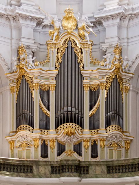 Organo Silbermann della Katholische Hofkirche di Dresda