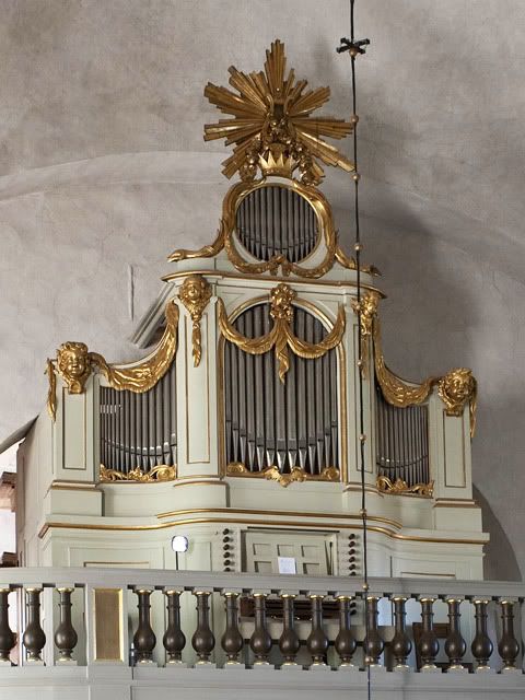 Organo Mats Arvidsson (1982) della chiesa di Mariefred